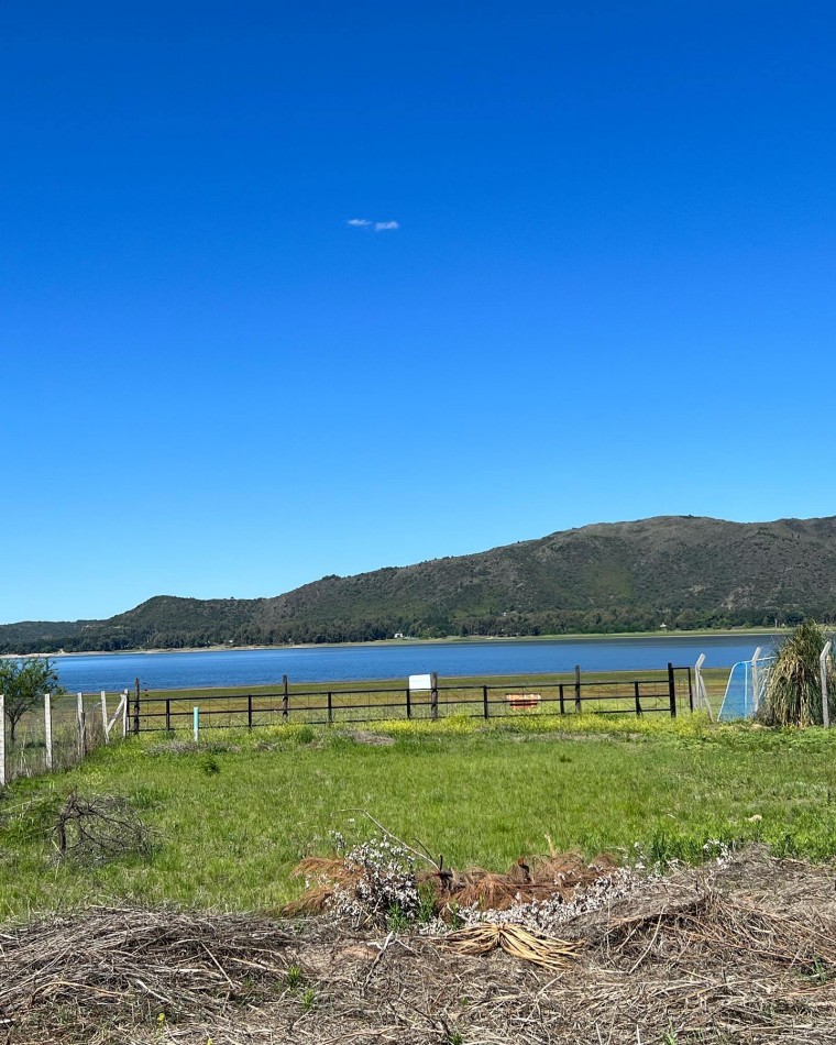 TERRENO FRENTE AL LAGO POTRERO DE GARAY