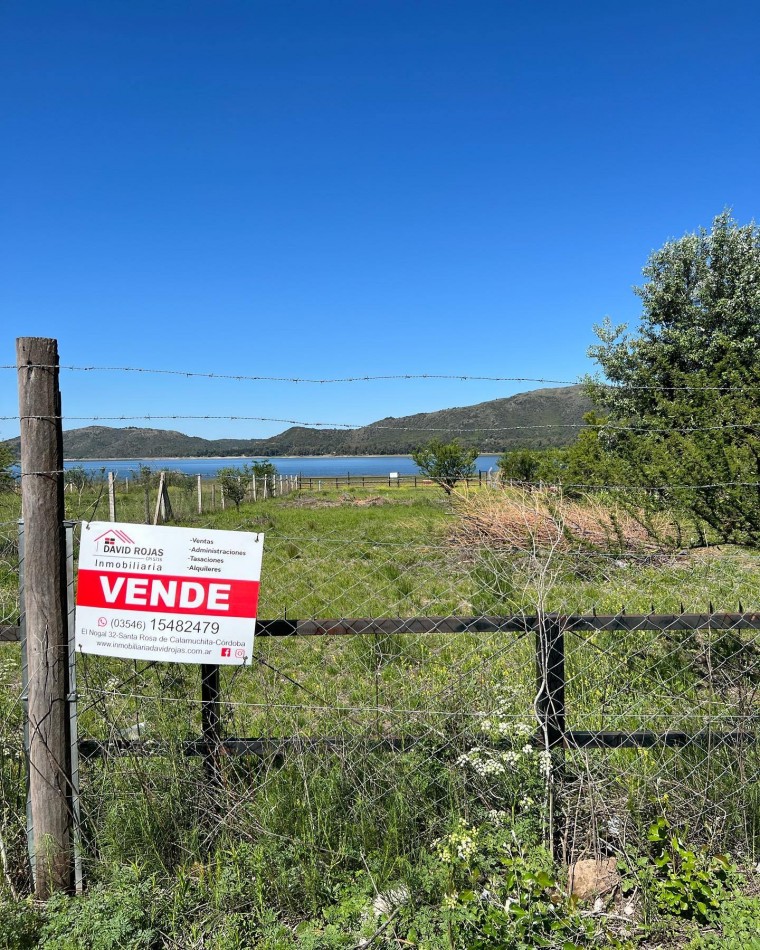 TERRENO FRENTE AL LAGO POTRERO DE GARAY