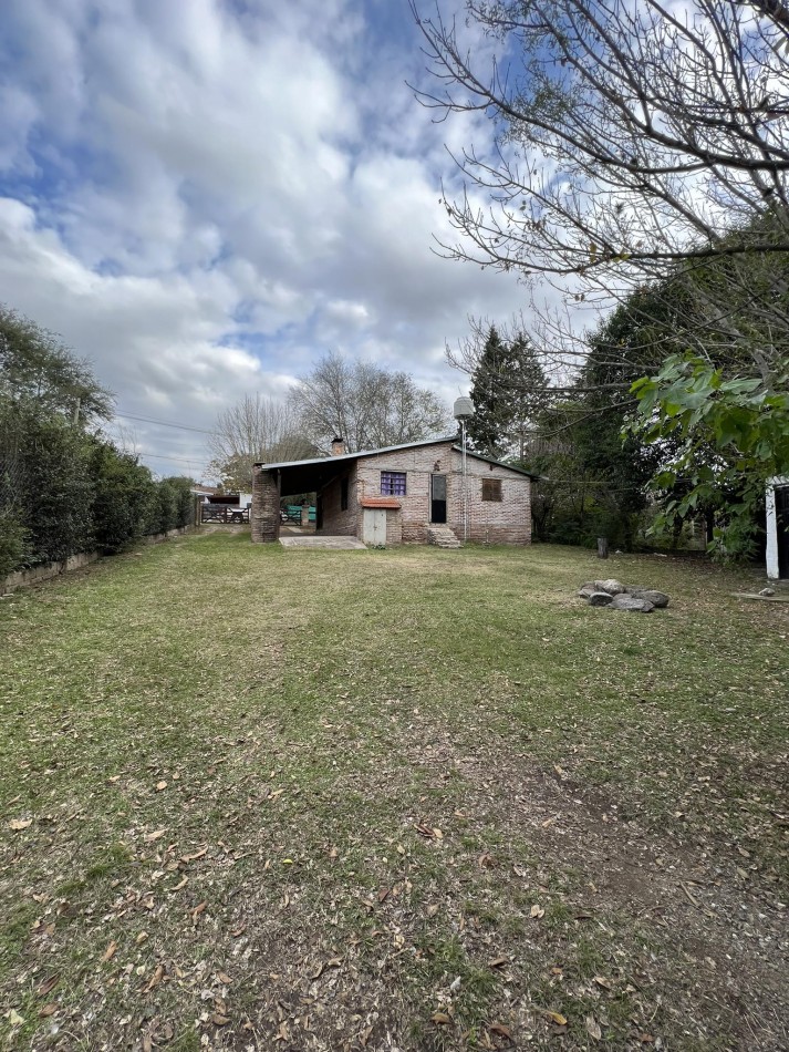 CASA + CABAÑA A UNA CUADRA DEL RIO